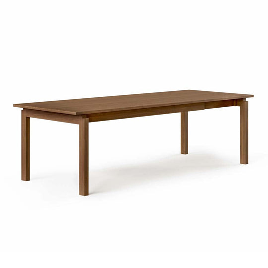 Gus* Modern Annex, table de salle à manger avec extensions, en bois, noyer