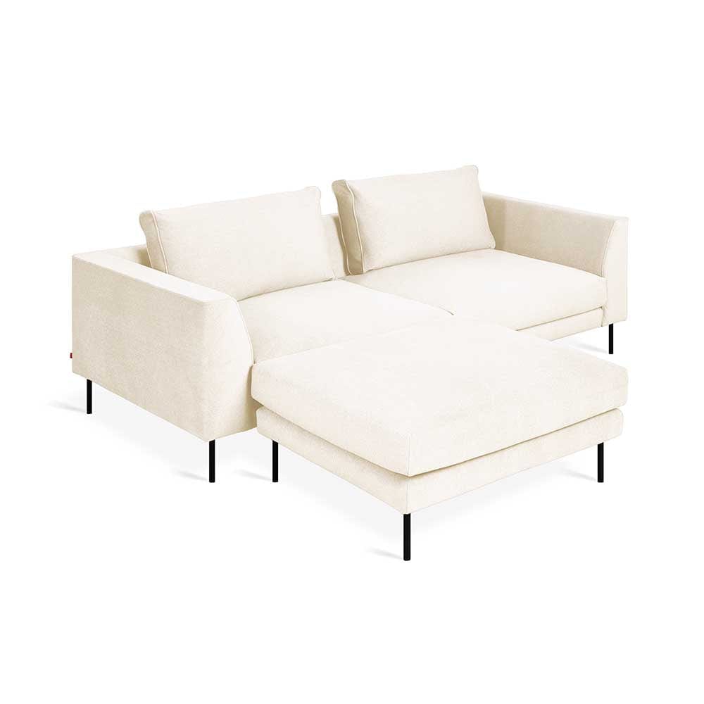 Gus* Modern Renfrew, sofa bi-sectionnel, en tissu, merino cream