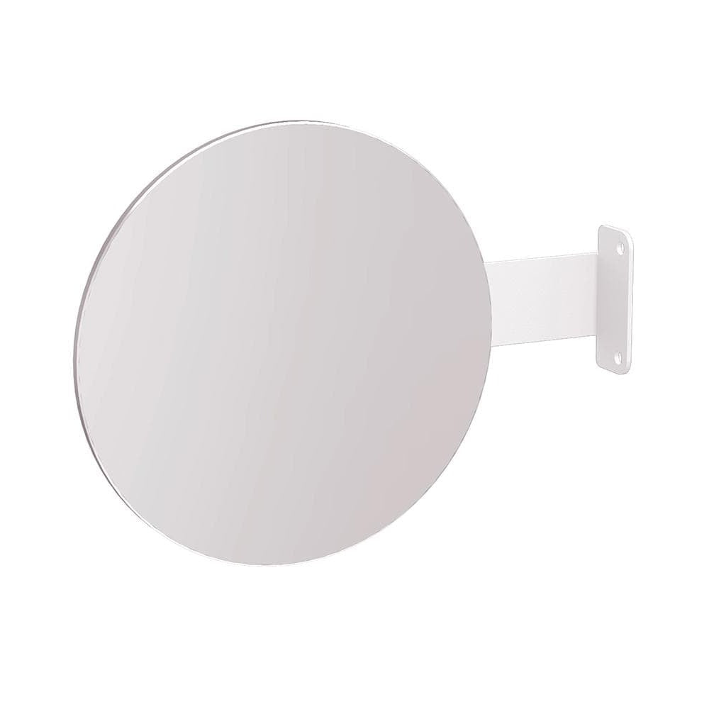 Gus* Modern Branch, accessoire pour étagère, en verre, miroir latéral, blanc