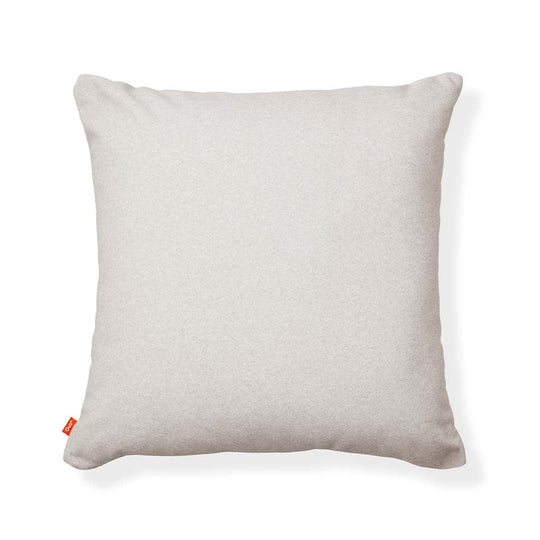 Gus* Modern Puff, coussin décoratif au format carré, en tissu, merino cream / merino mocha