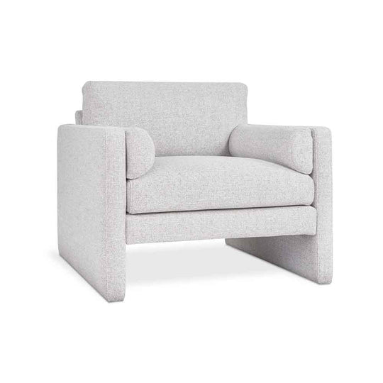 Gus* Modern Laurel, fauteuil avec coussins intégrés, en tissu, robarts sauble