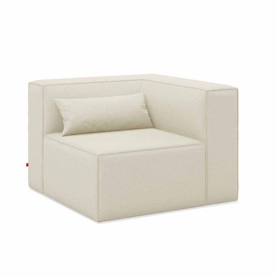 Gus* Modern Mix Modular, en bois et tissu, coin, mowat sand