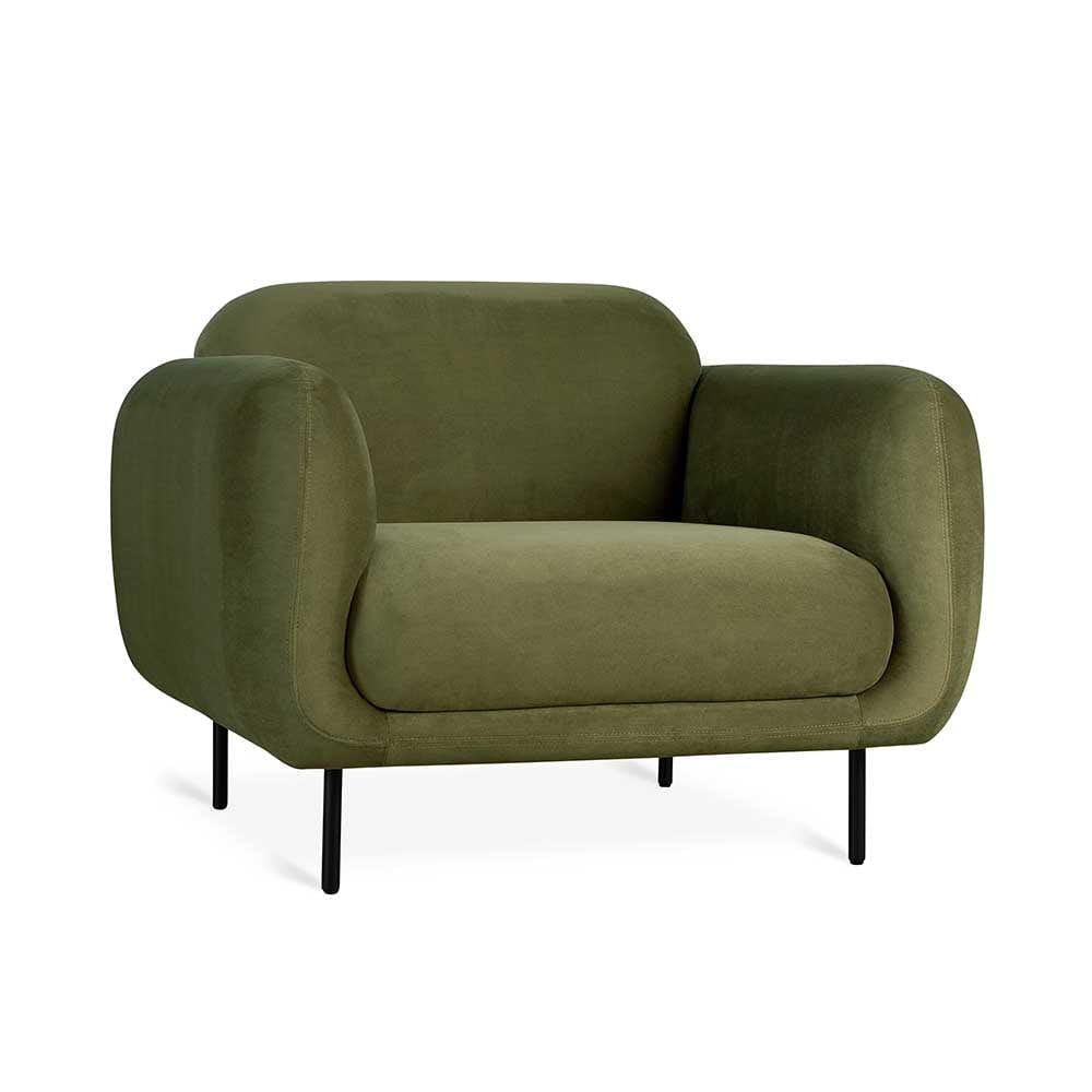 Gus* Modern Nord, fauteuil, en bois et tissu, cassella grove