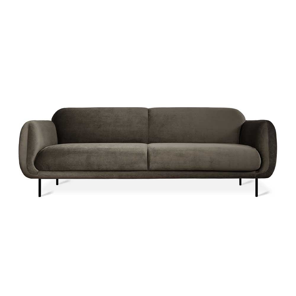 Gus* Modern Nord, sofa 3 places, en bois et tissu, cassella mink