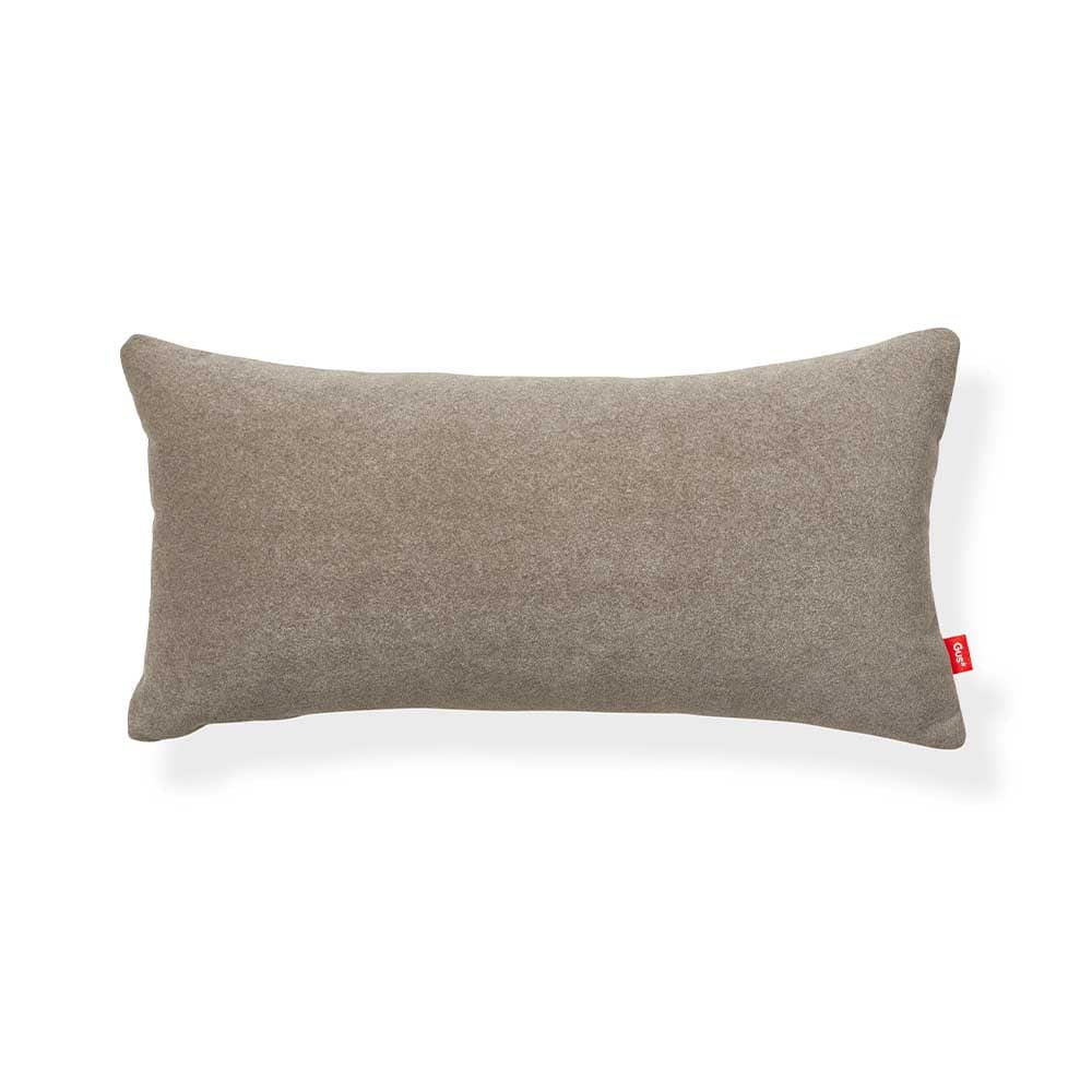 Gus* Modern Puff, coussin décoratif au format rectangulaire, en tissu, merino cygnet / merino heather