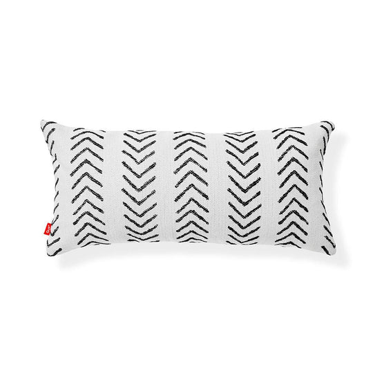 Gus* Modern Puff, coussin décoratif au format rectangulaire, en tissu, Lino Birch