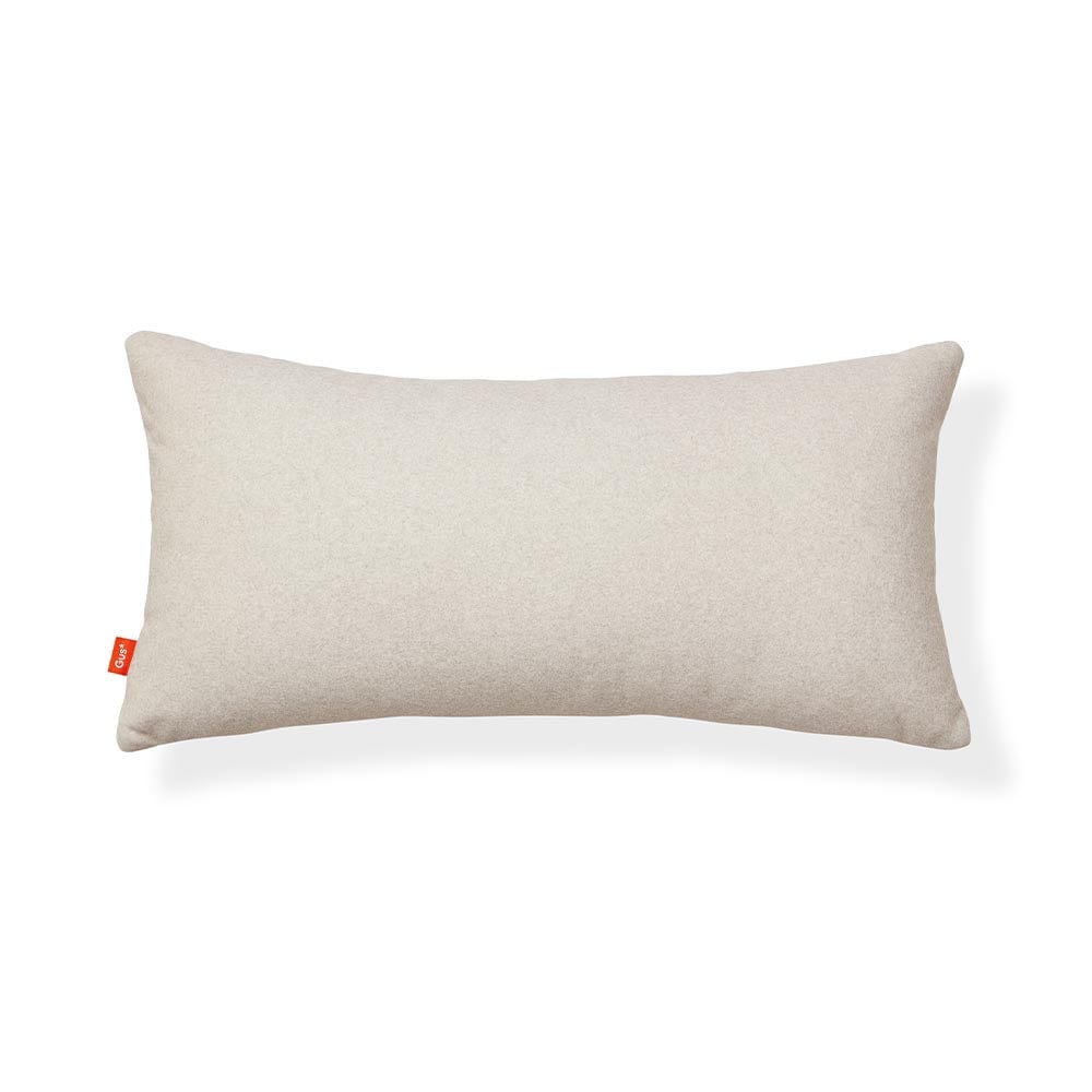 Gus* Modern Puff, coussin décoratif au format rectangulaire, en tissu, merino cream / merino mocha