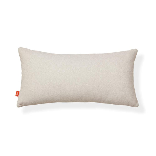 Gus* Modern Puff, coussin décoratif au format rectangulaire, en tissu, merino cream / merino mocha