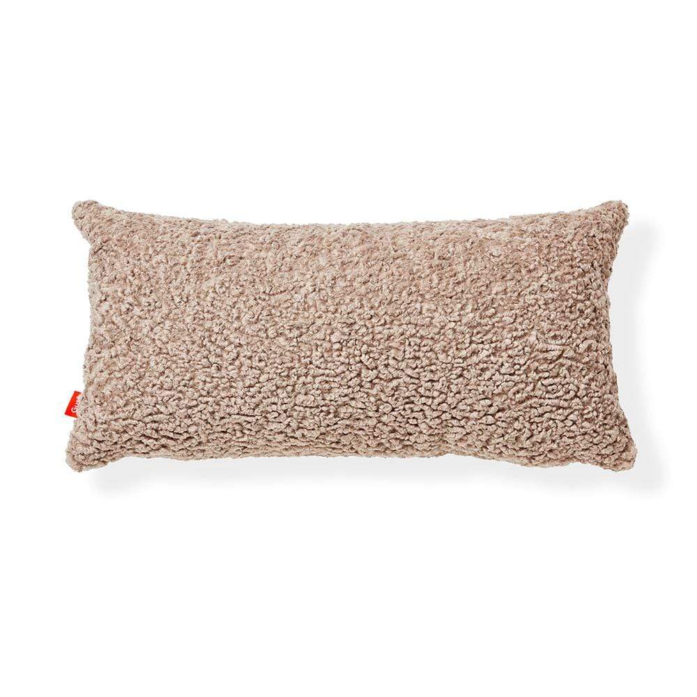 Gus* Modern Puff, coussin décoratif au format rectangulaire, en tissu, Sherpa Fawn