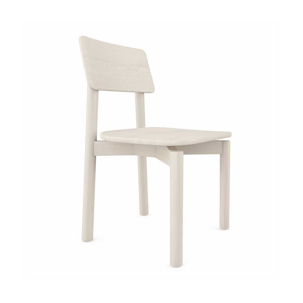 Gus* Modern Ridley, chaise à dîner, en bois, frêne latte