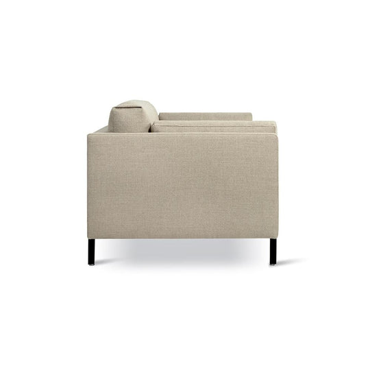 Gus* Modern XL Silverlake, sofa, en tissu et métal, andorra almond