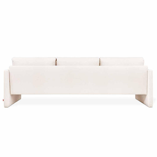 Gus* Modern Laurel, long sofa de 3 places, en tissu, merino cream