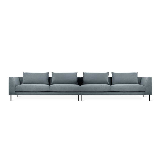 Gus* Modern Renfrew XL, sofa de grande taille, en tissu et métal, mersey skyline