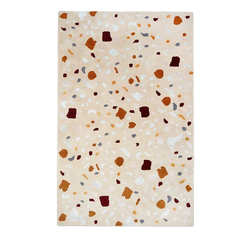 Gus* Modern Tapis terraz crema / 5ʼx8ʼ