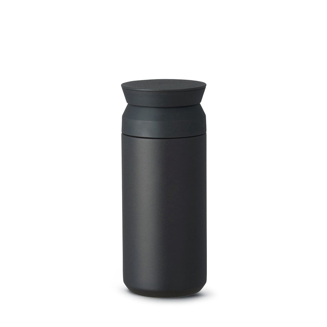 Kinto Travel Tumbler, bouteille isotherme, en acier inoxydable, noir, 12 oz