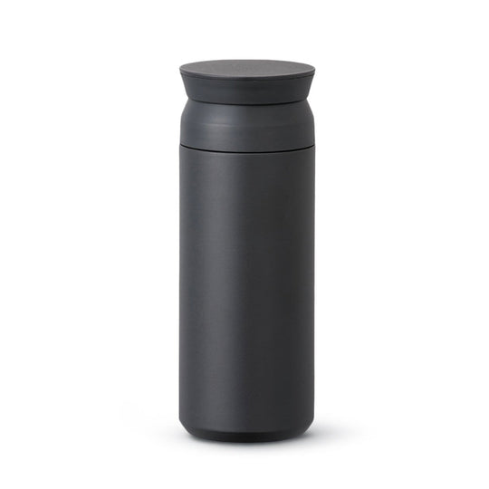 Kinto Travel Tumbler, bouteille isotherme, en acier inoxydable, noir, 17 oz