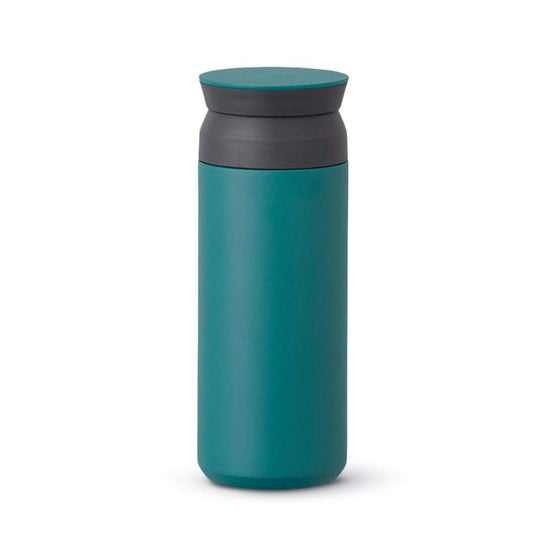 Kinto Travel Tumbler, bouteille isotherme, en acier inoxydable, turquoise, 17 oz