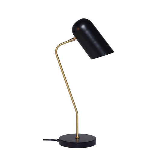 Nuevo Caden, lampe de table, en laiton et métal