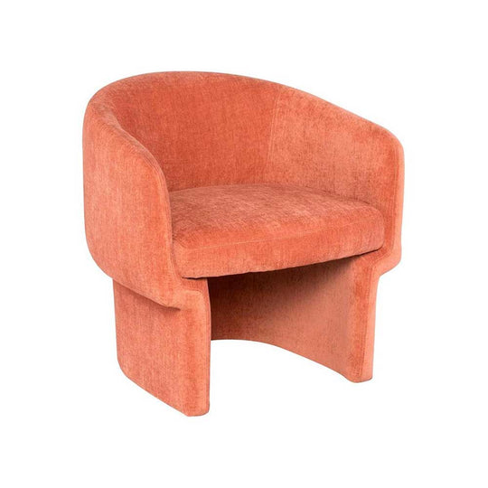 Nuevo Clémentine, fauteuil, en tissu, nectarine