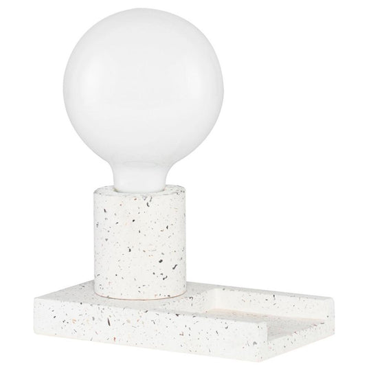 Nuevo Gloria, lampe de table, en terrazzo, speckle