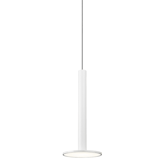 Pablo Designs Cielo XL, lampe suspendue LED ronde, en aluminium, blanc