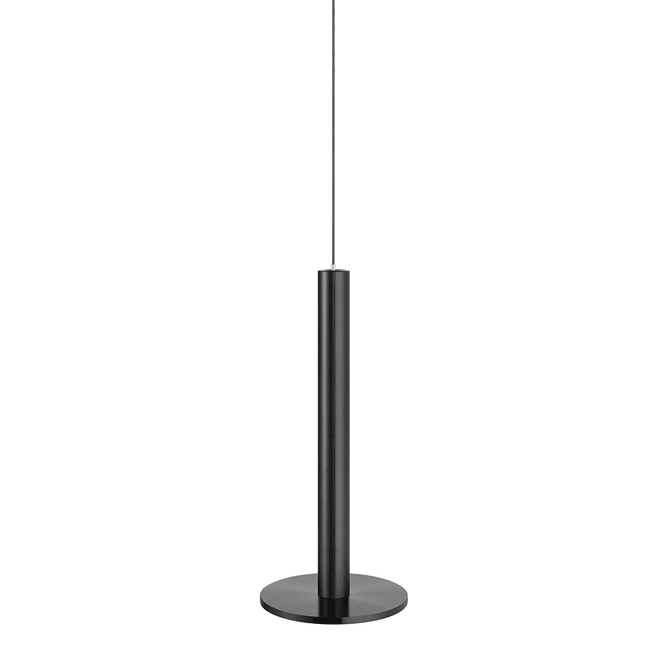 Pablo Designs Cielo XL, lampe suspendue LED ronde, en aluminium, noir