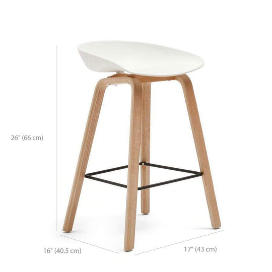 Reproduction About, tabouret de comptoir, dimensions