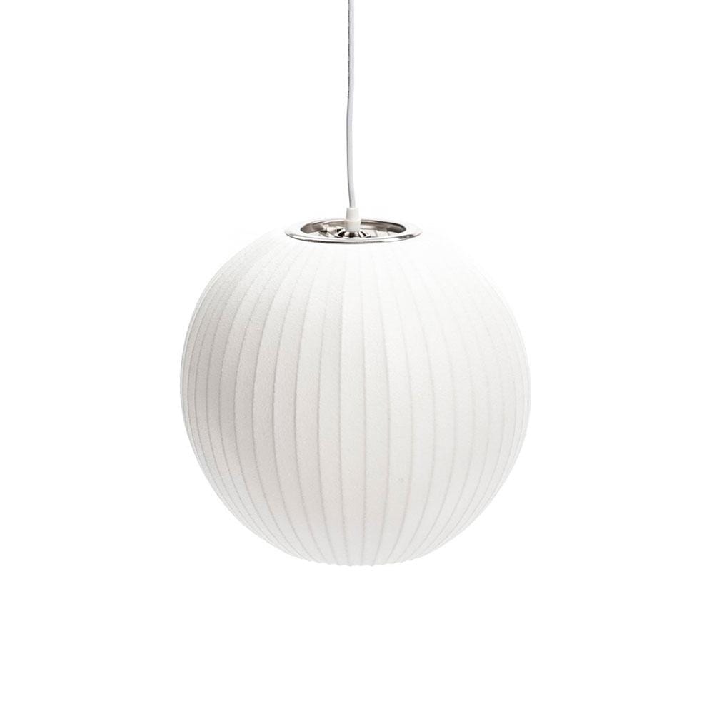 Reproduction Bubble C, lampe suspendue, en résine et en acier inoxydable, 19ʼʼ