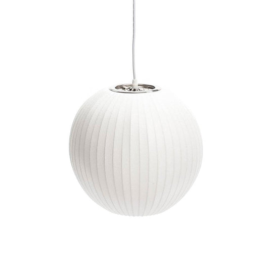 Reproduction Bubble C, lampe suspendue, en résine et en acier inoxydable, 19ʼʼ