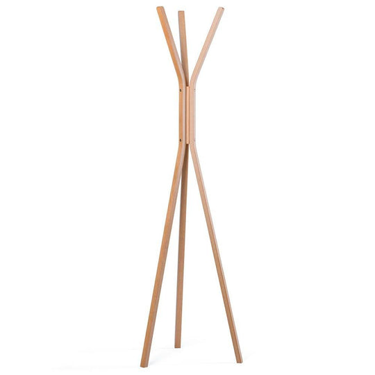 Reproduction Talio, porte-manteaux, en bois, naturel