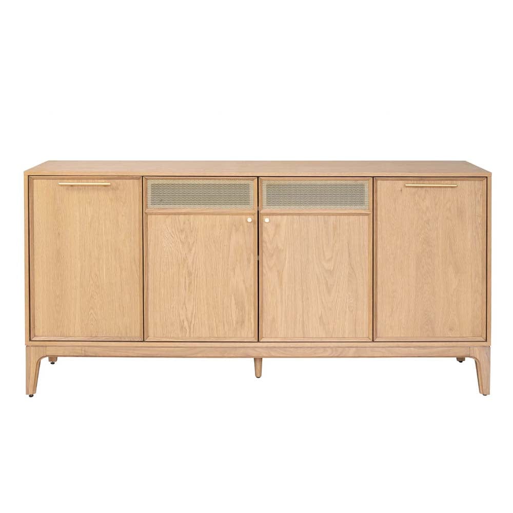 Sélection Nüspace Arizona, buffet avec 4 portes, en bois, naturel