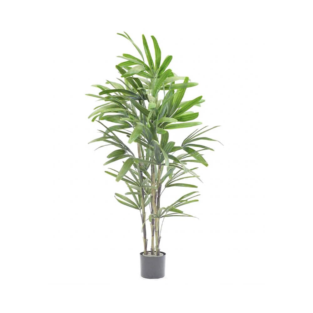 Sélection Nüspace Palmier rhapis, plante artificielle pour l'intérieur et l'extérieur, 4.5'