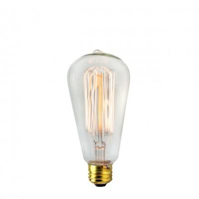 Sélection Nüspace Retro ST18, ampoule incandescente, en verre,