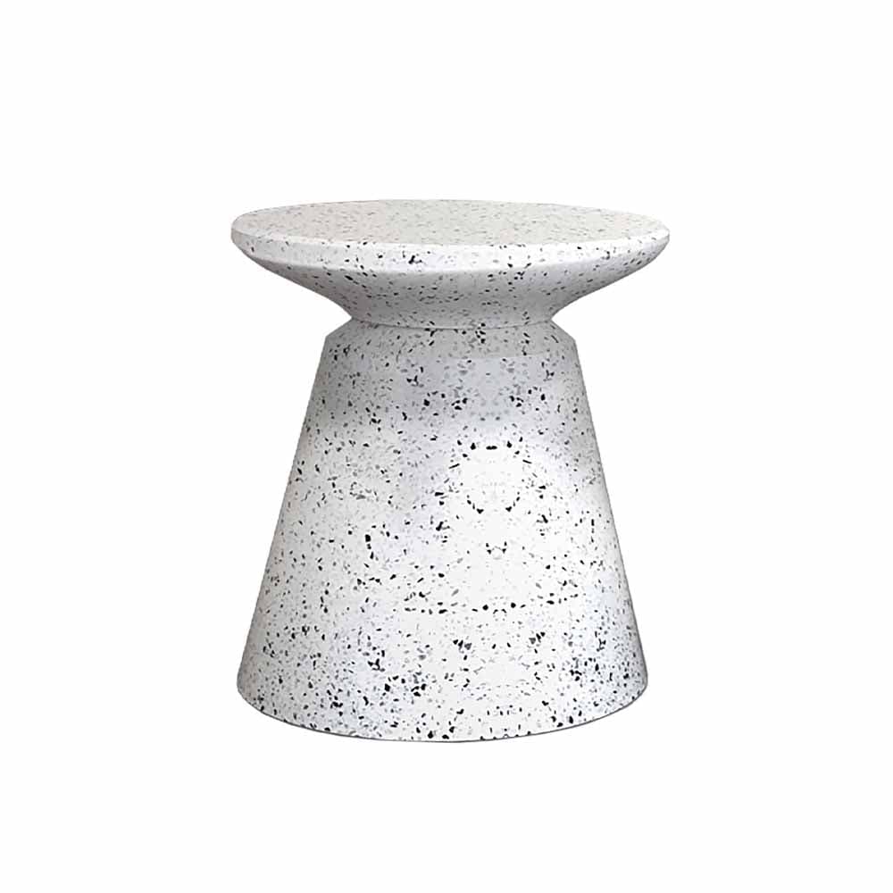 Sélection Nüspace Terrazzo, table d'appoint, en béton terrazzo