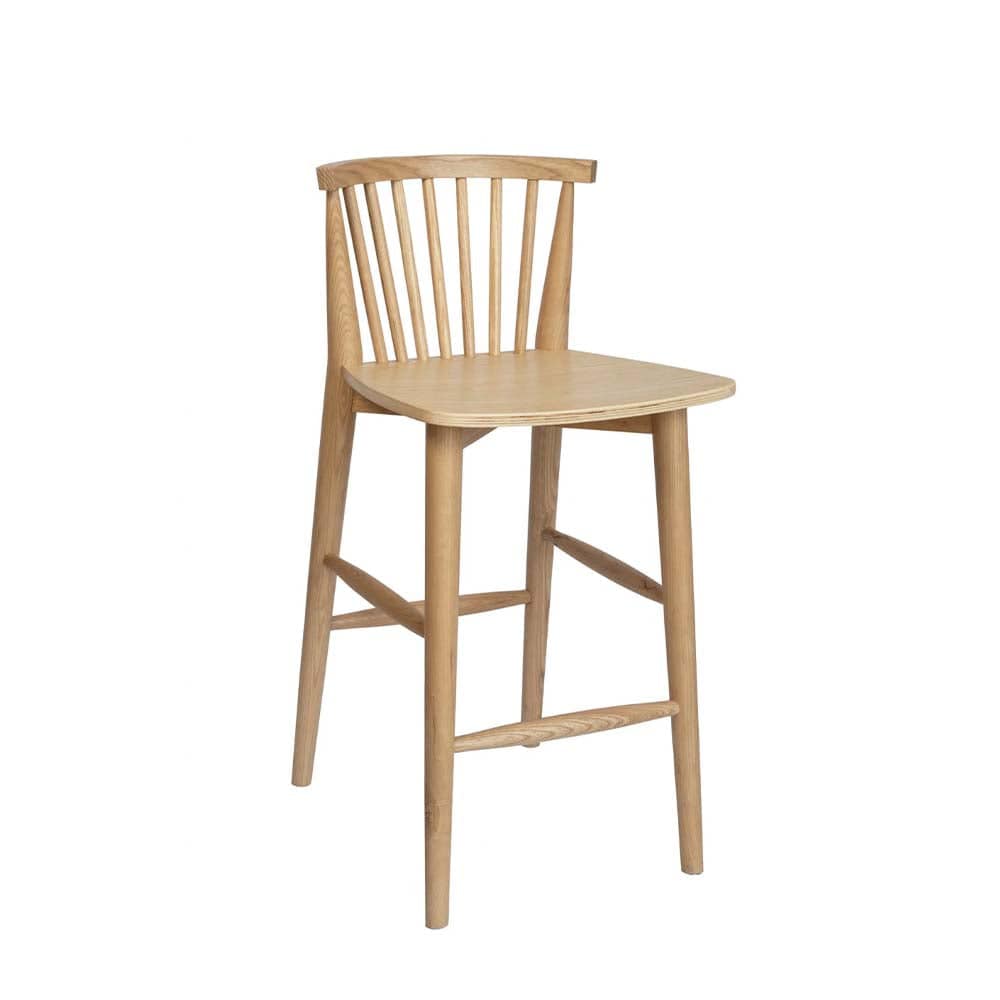 Sélection Nüspace Easton, tabouret de comptoir, en bois, naturel