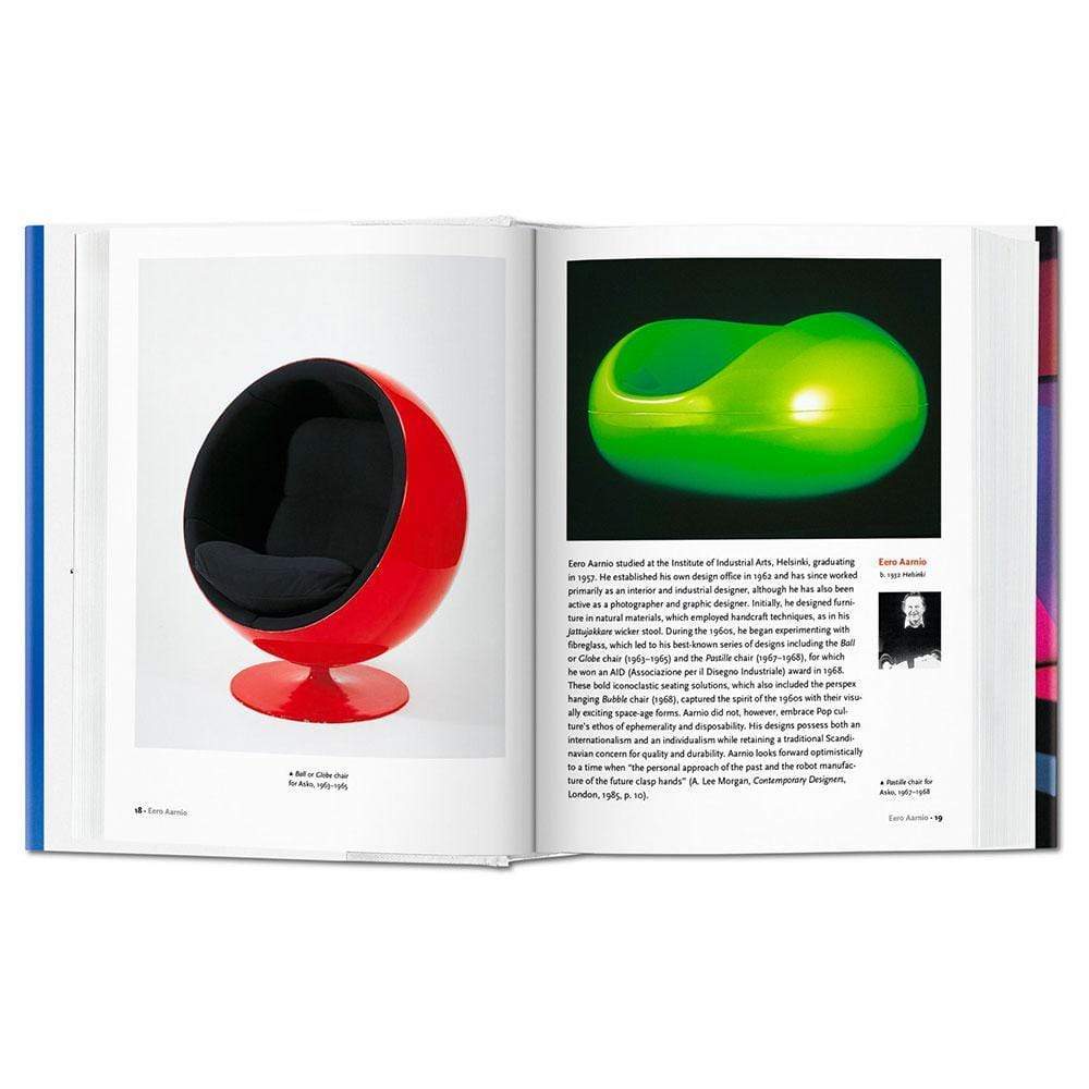 Design of the 20th Century, livre par Taschen. Explorez l’âge moderne du design avec cet ouvrage de la collection Bibliotheca Universalis sur les mouvements et les tendances majeurs du XXe siècle