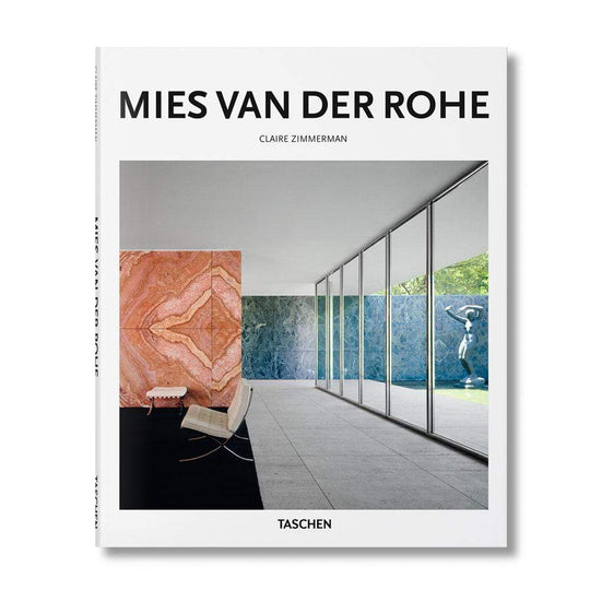 Taschen Mies Van Der Rohe, livre d’art. Découvrez le maître du minimalisme moderne Mies van der Rohe, un des lanceurs de tendance les plus représentatifs et débattus du vingtième siècle