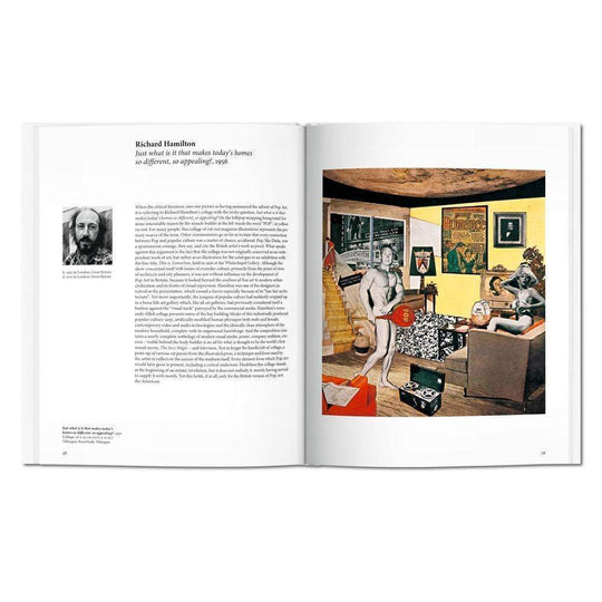 Découvrez le Pop Art à travers 'Pop Art' de Taschen. Plus de 20 artistes révolutionnent l'art en capturant la culture populaire dans des œuvres audacieuses.