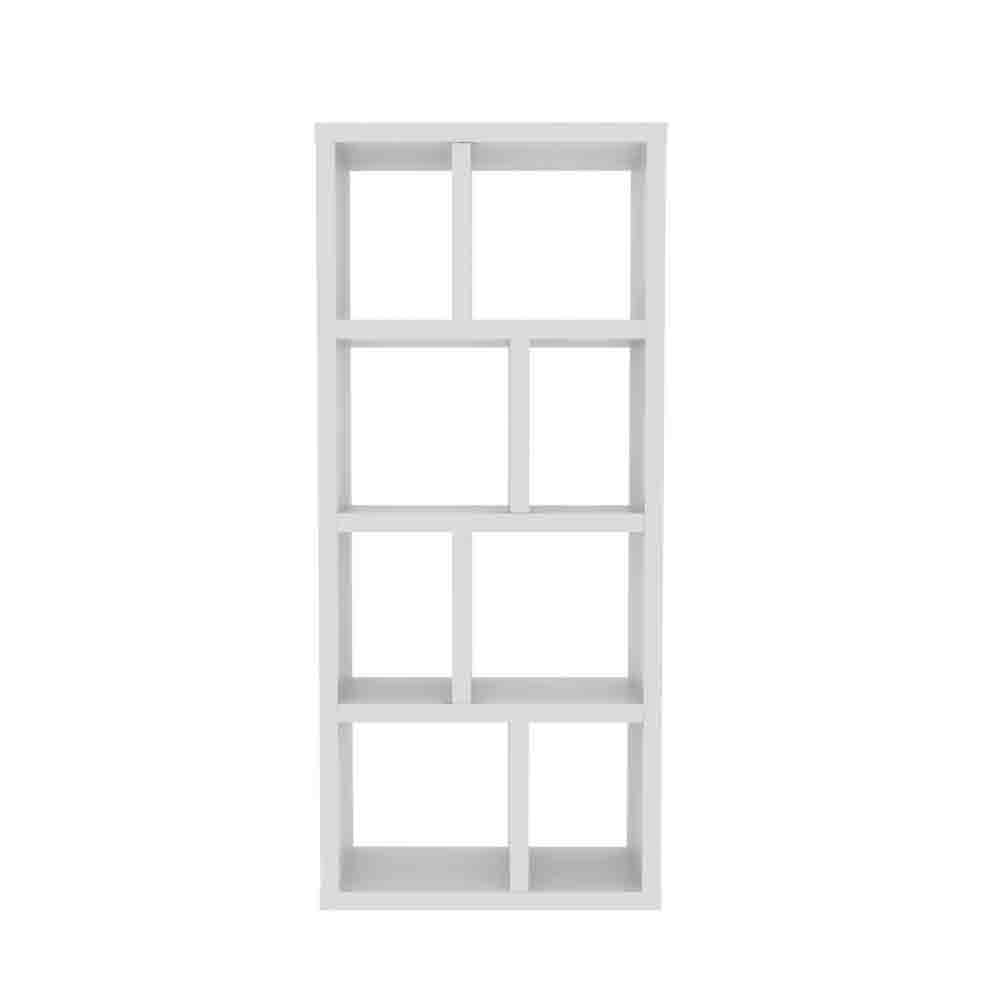 TemaHome Berlin 004, bibliothèque d’une hauteur largeur de 70 cm, en bois, blanc