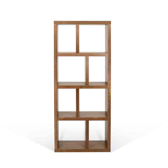 TemaHome Berlin 004, bibliothèque d’une hauteur largeur de 70 cm, en bois, noyer