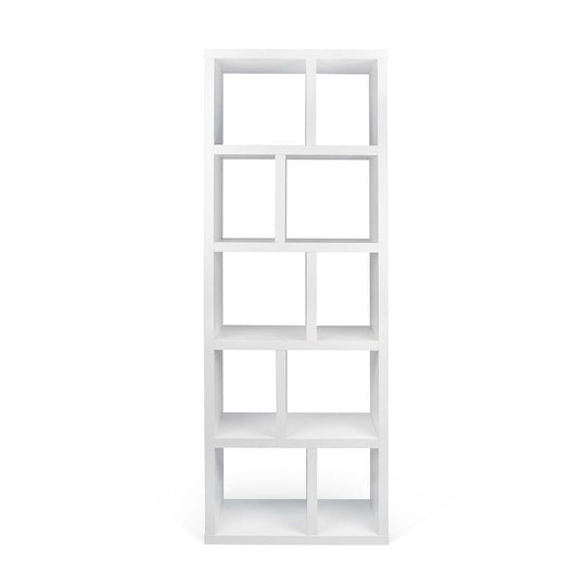 TemaHome Berlin 005, bibliothèque d’une largeur de 70 cm, en bois, blanc