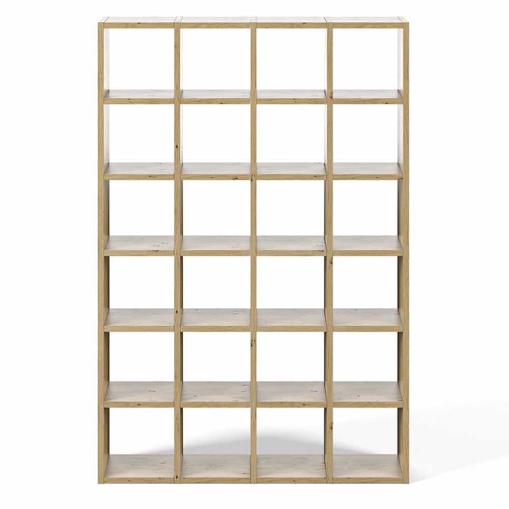 TemaHome Pombal 001, bibliothèque de rangement, en bois, chene