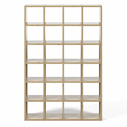 TemaHome Pombal 001, bibliothèque de rangement, en bois, chene