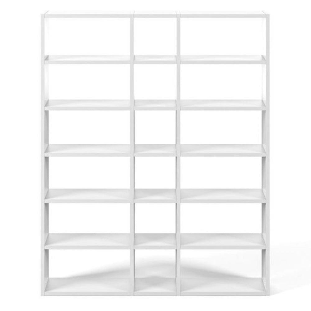 TemaHome Pombal 018, bibliothèque de rangement, en bois, blanc