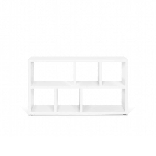 TemaHome Berlin, console de rangements ouverts, en bois, blanc