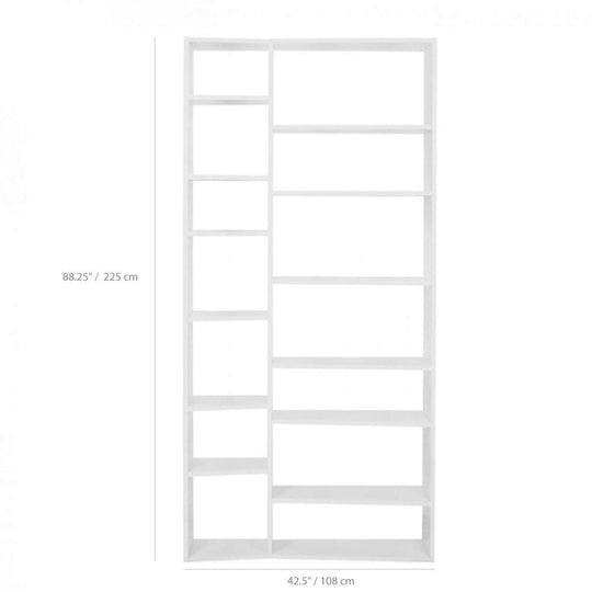 TemaHome Valsa 001, bibliothèque, en bois, dimensions