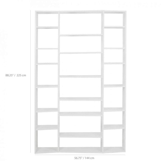 TemaHome Valsa 002, bibliothèque, en bois, dimensions