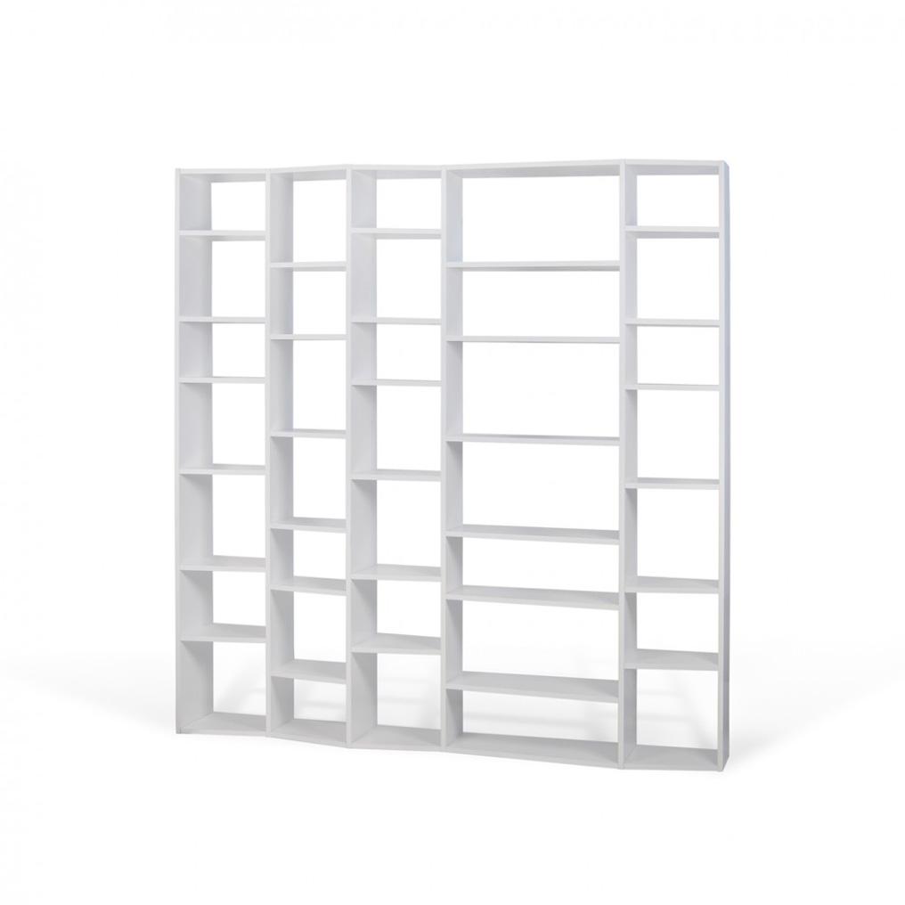 TemaHome Valsa 005, bibliothèque, en bois, blanc