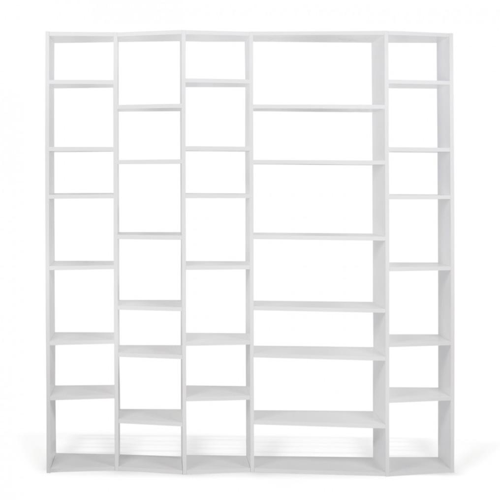 TemaHome Valsa 005, bibliothèque, en bois, blanc