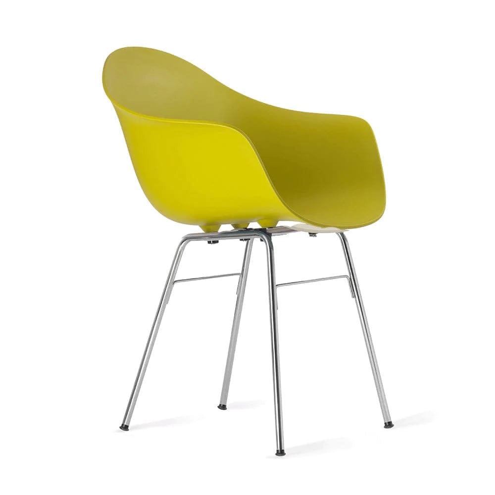 TOOU Chaise TA chrome / mustard